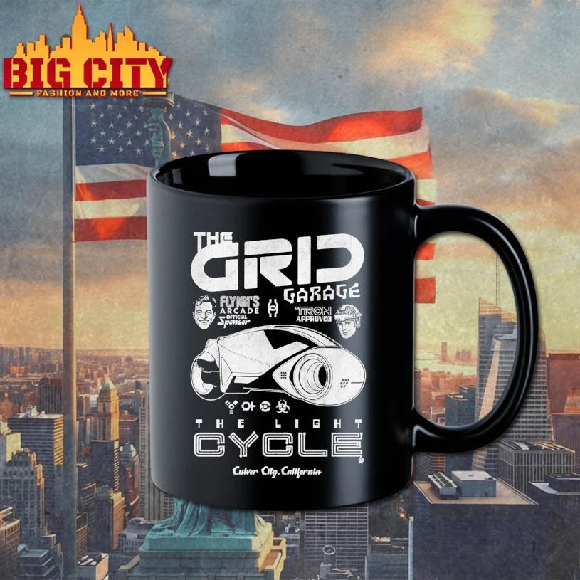 The Grid Garage the light cycle shirt