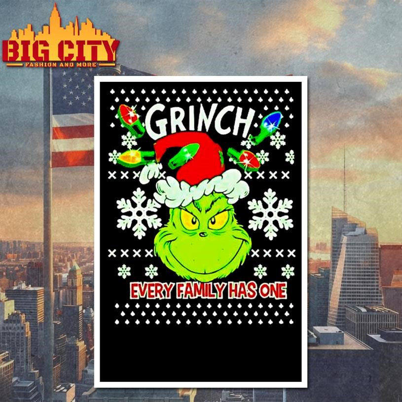 The Grinch Every Family Has One 2025 Christmas Shirt