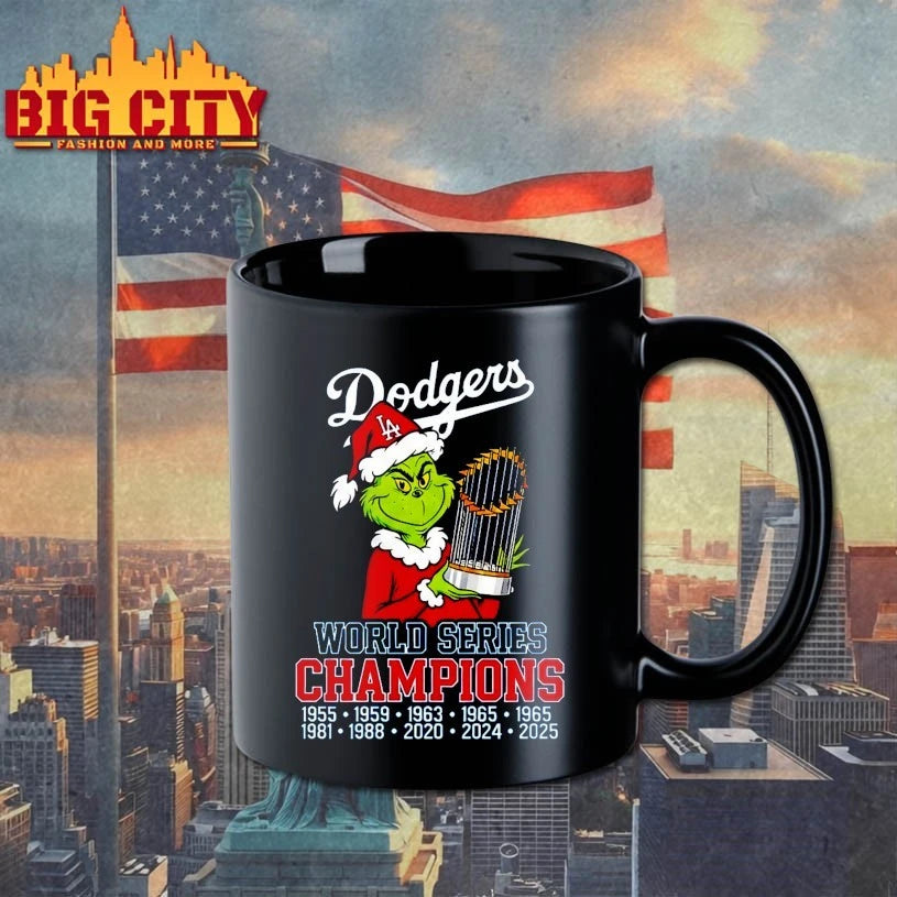 The Grinch Los Angeles Dodgers World Series Champions 2025 Shirt