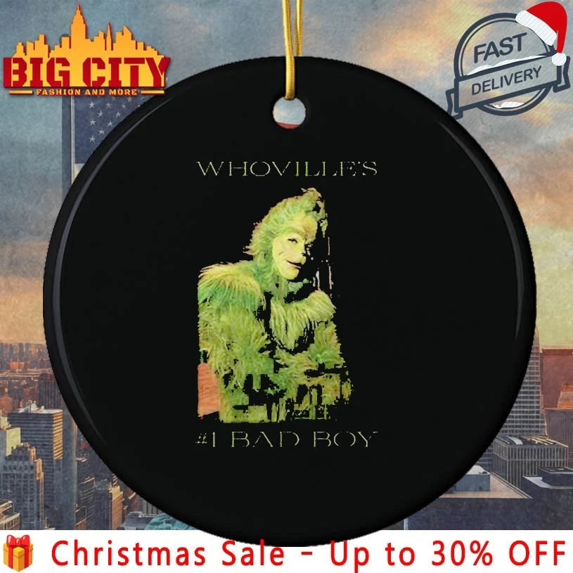 The Grinch Whoville Bad Boy christmas shirt