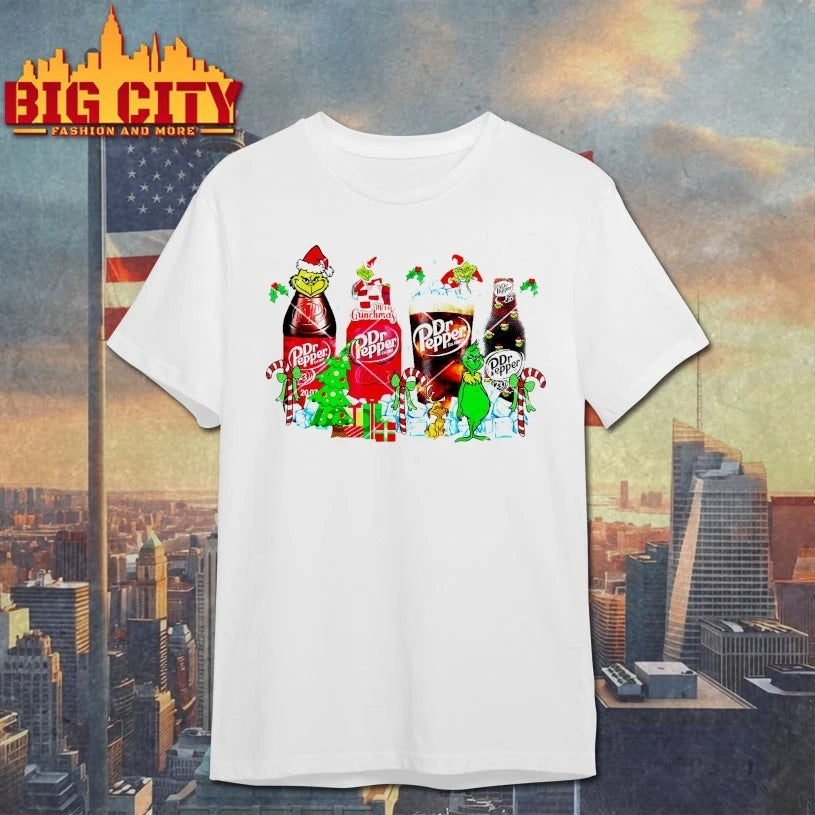 The Grinch loves Dr Pepper Grinchmas Dr Pepper shirt