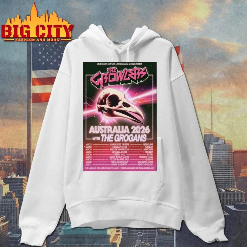 The Growlers AUS 2026 Tour Poster shirt