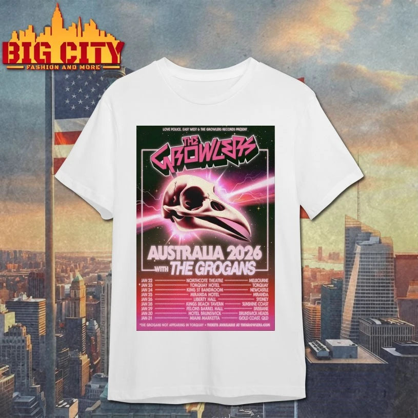 The Growlers AUS 2026 Tour Poster shirt