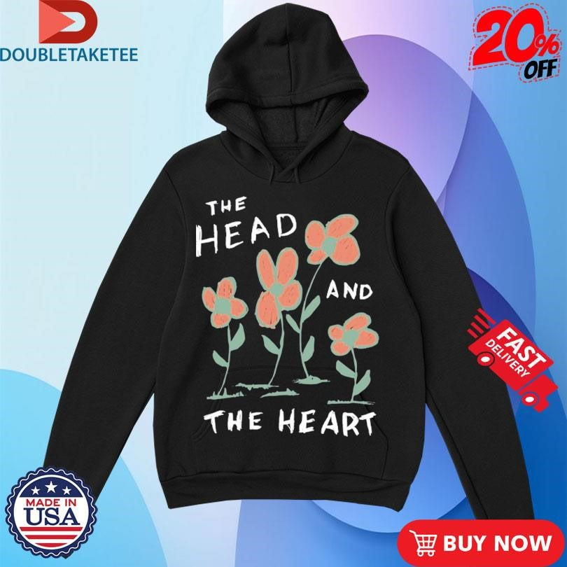 The Head And The Heart Flower T-shirts