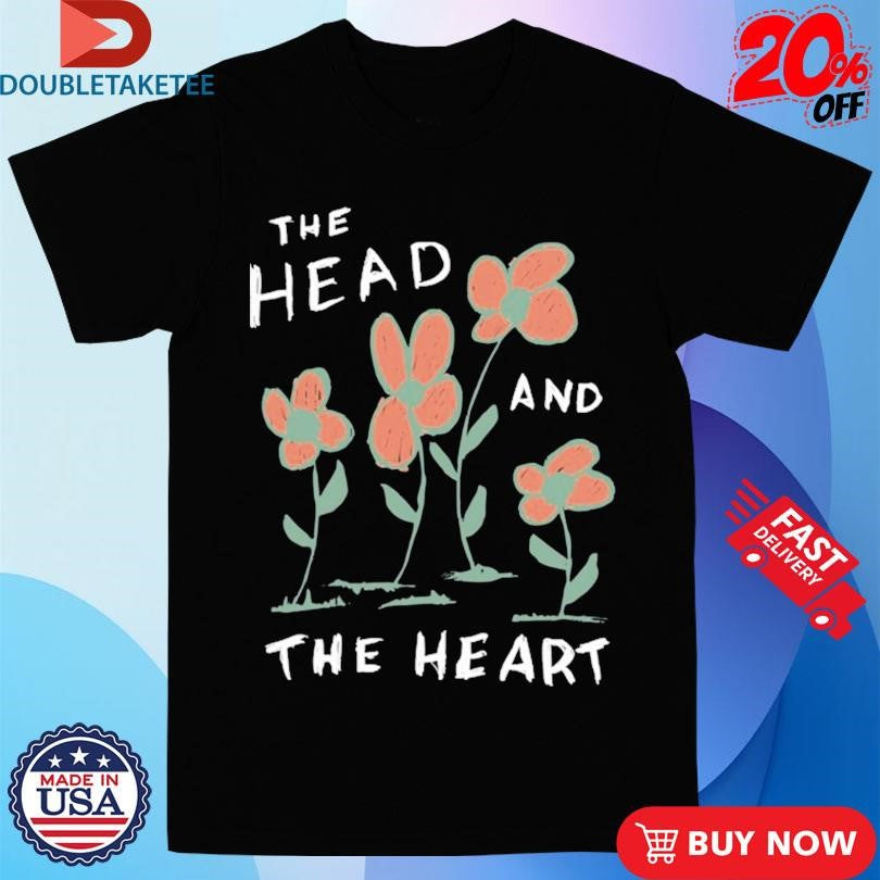 The Head And The Heart Flower T-shirts