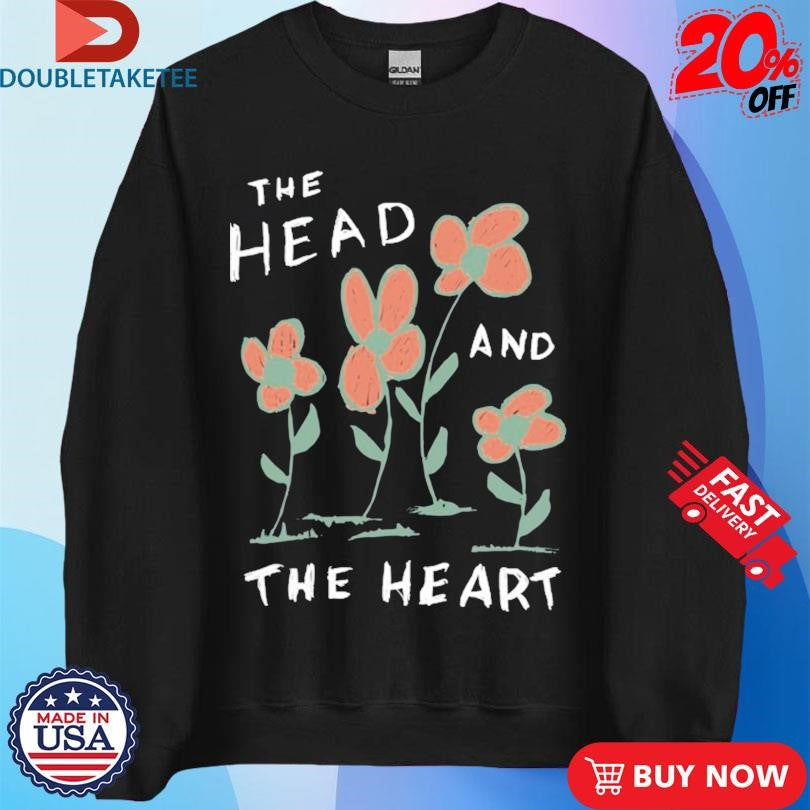The Head And The Heart Flower T-shirts