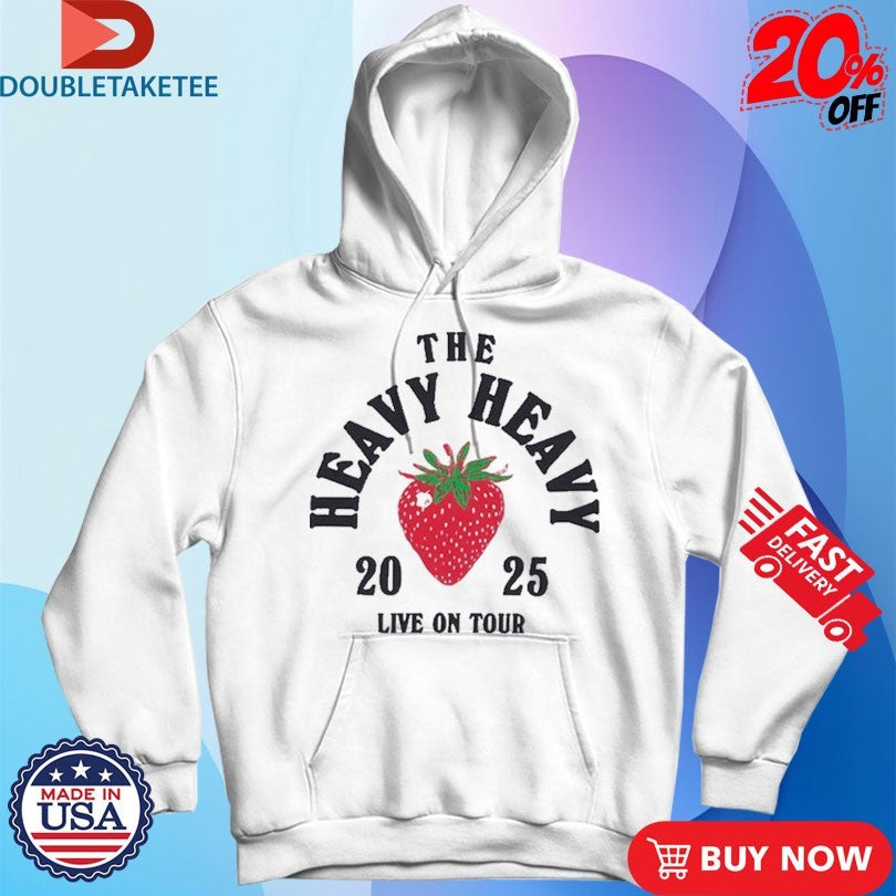 The Heavy Heavy Strawberry Live On Tour 2025 T-shirts