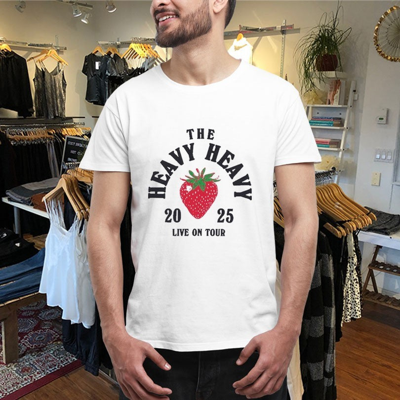 The Heavy Heavy Strawberry Live On Tour 2025 T-shirts