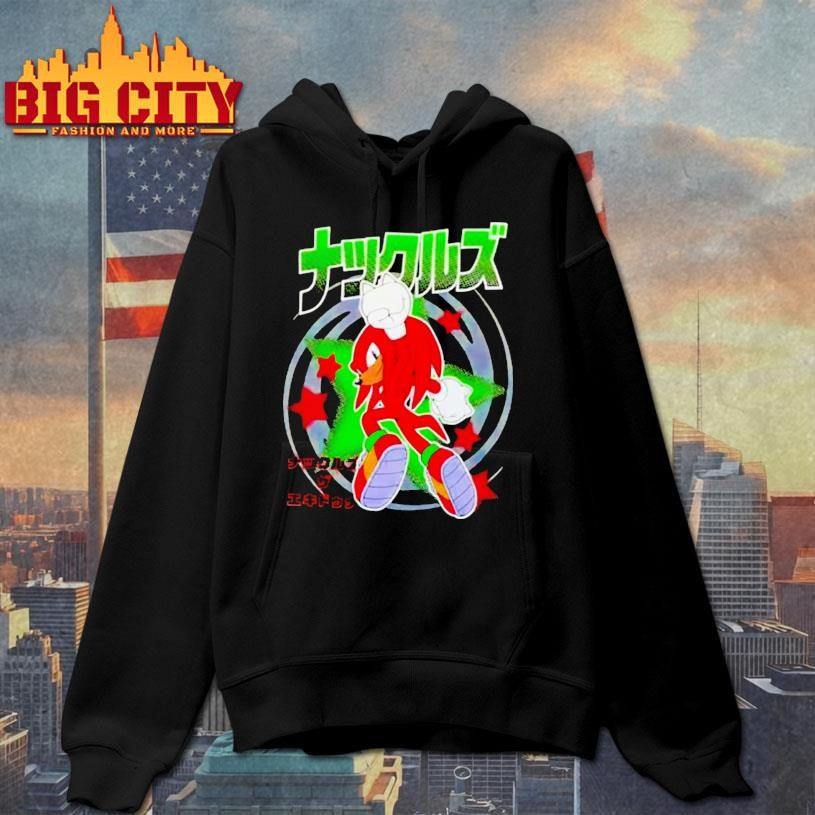 The Hedgehog Knuckles Star Portrait Shirt