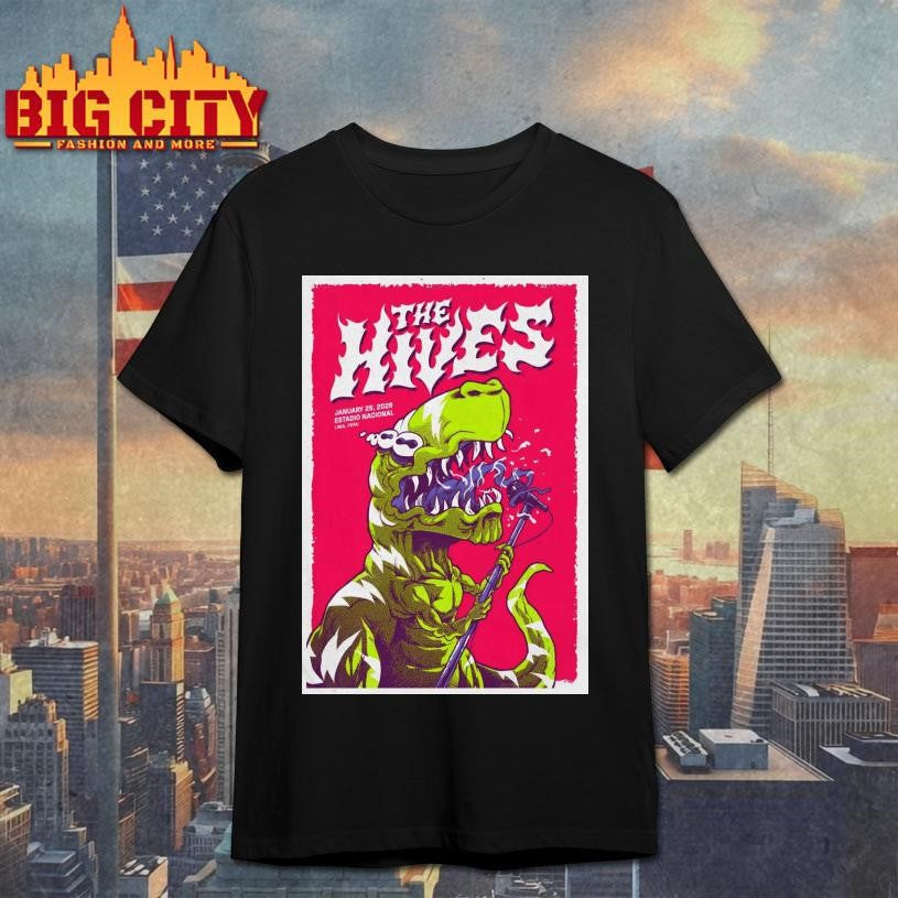 The Hives Lima Peru January 25 2026 Poster Shirt