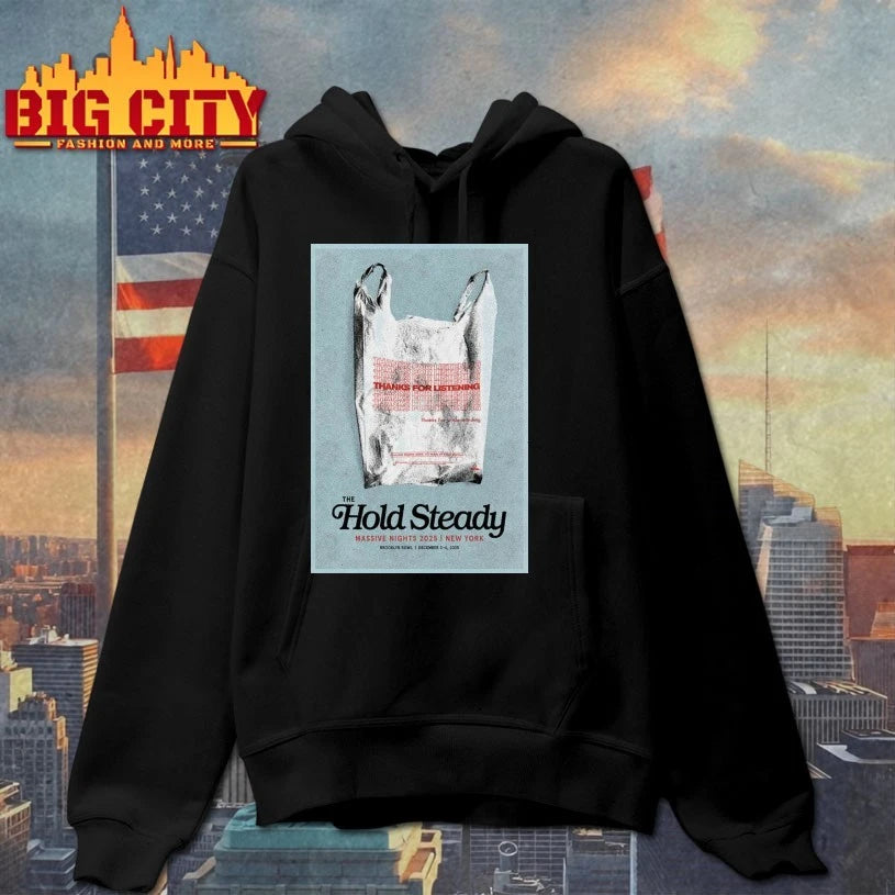 The Hold Steady Tour New York 2025 Poster Shirts