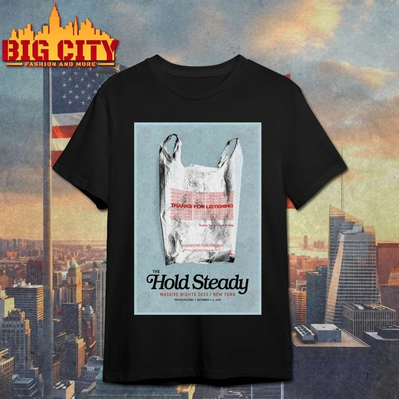 The Hold Steady Tour New York 2025 Poster Shirts
