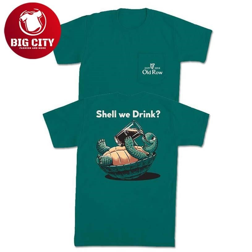 The Irish Party Turtle Old Row Two Sided Shirt