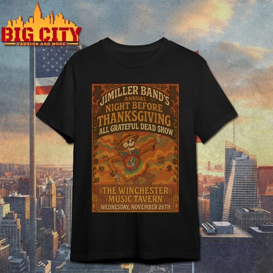 The JiMiller Band Nov 26 2025 Winchester Music Tavern in Lakewood OH Poster shirt