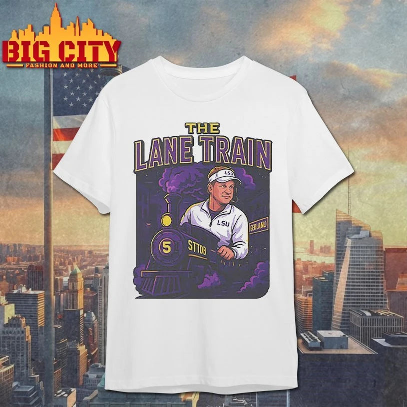 The Lane Train Lane Kiffin train graphic shirt