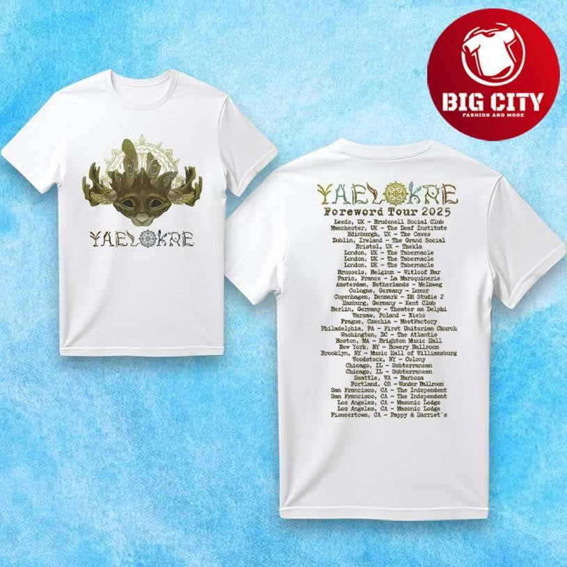 The Lark Cream Tour 2025 Two Sided Shirt