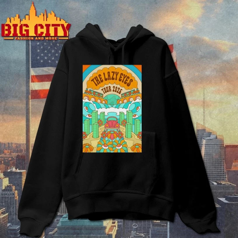 The Lazy Eyes Tour 26 Poster The Lazy Eyes 2026 Concert Poster shirt