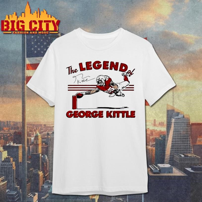 The Legend Of George Kittle Signature Football Shirt