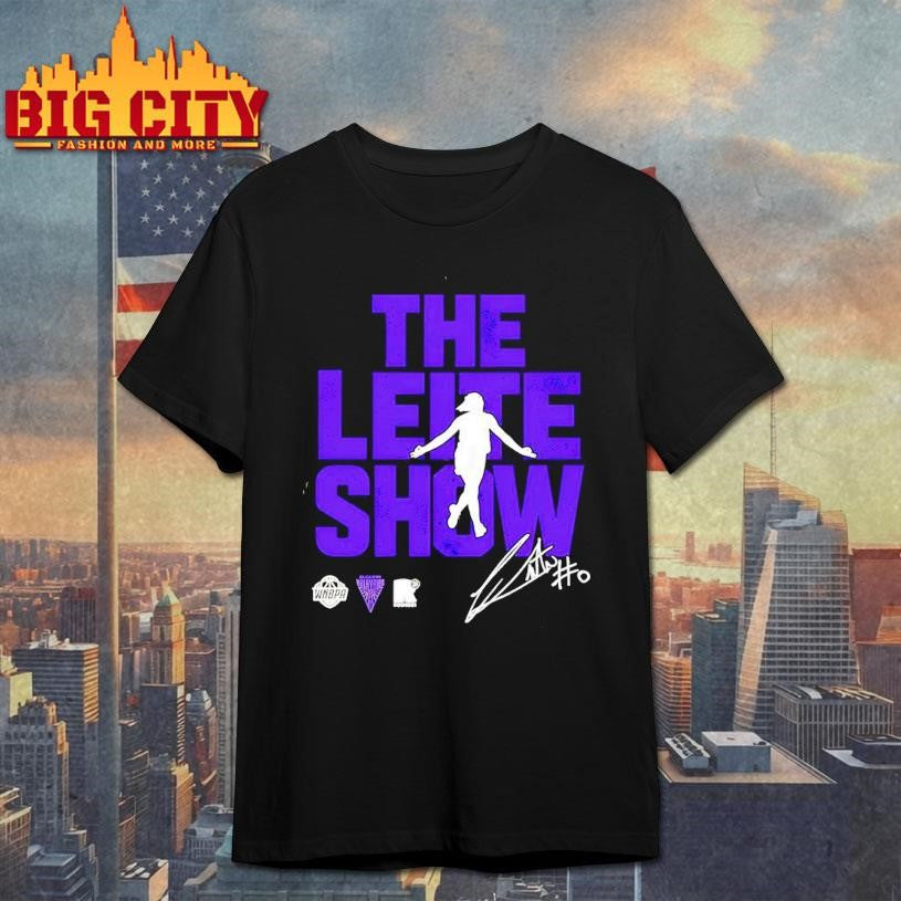 The Leite Show Carla Leite Golden State Valkyries Round21 signature Shirt