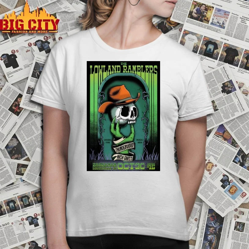 The Lowland Ramblers Louisville KY October 30 2025 Poster shirt
