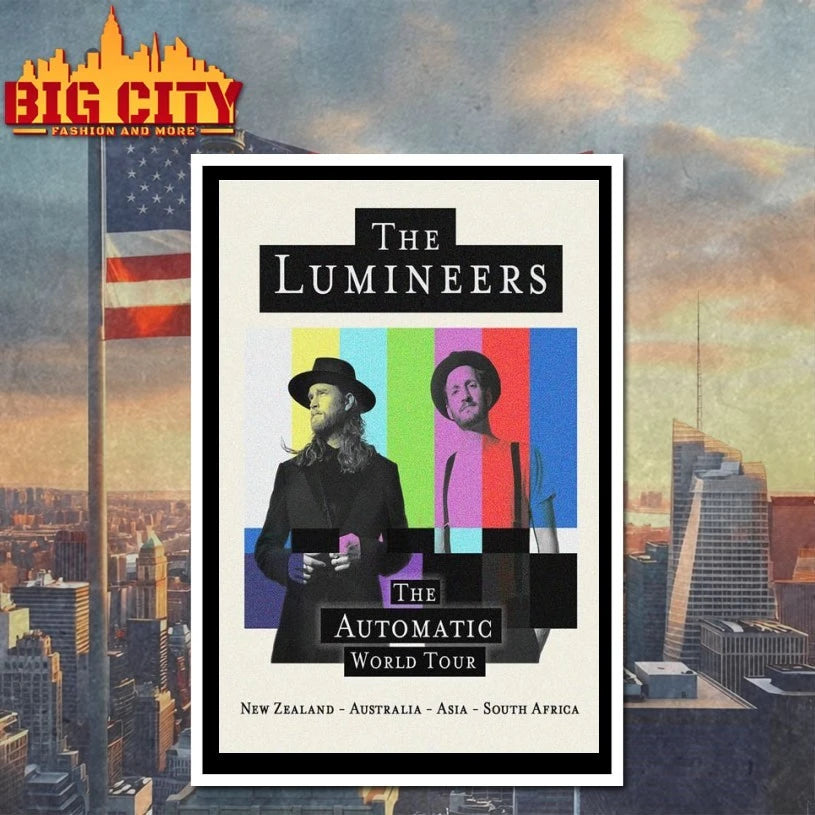 The Lumineers Tour New Zealand Australia Asia South Africa 2026 Poster shirt