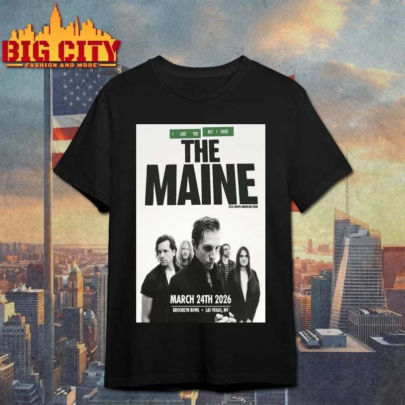 The Maine Brooklyn Bowl Las Vegas Mar 24 2025 Poster shirt