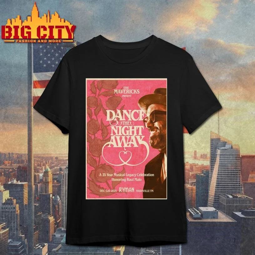 The Mavericks Dec 5-6 2025 Ryman Auditorium in Nashville TN Poster shirt