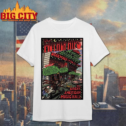 The Mother Hips Dec 19-21 2025 Great American Music Hall in San Francisco CA Poster shirt