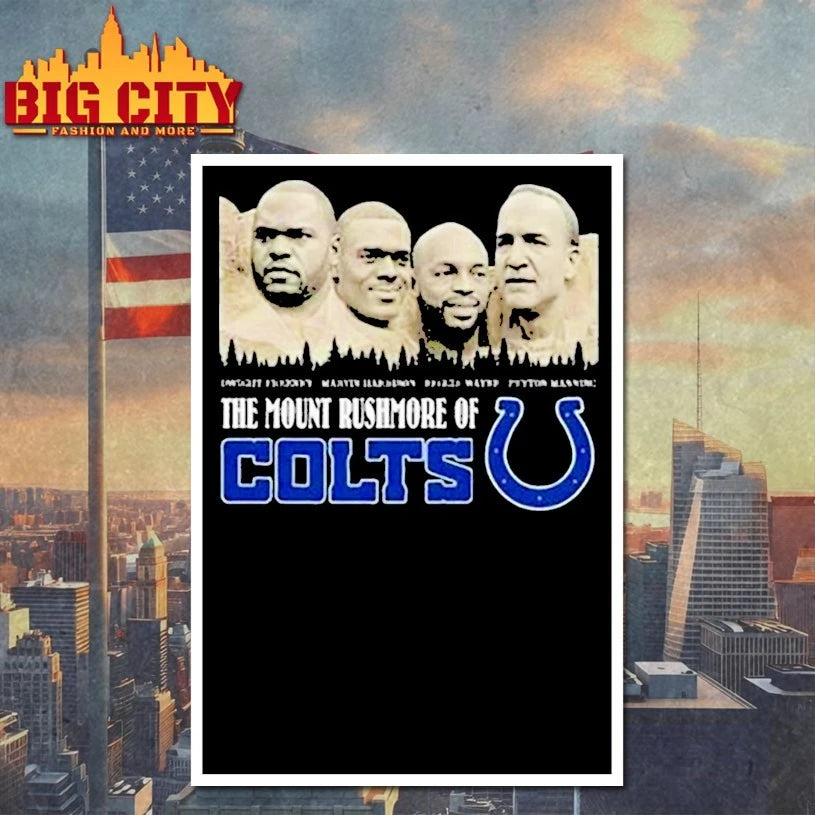The Mount Rushmore Of Indianapolis Colts Legends 2025 shirt