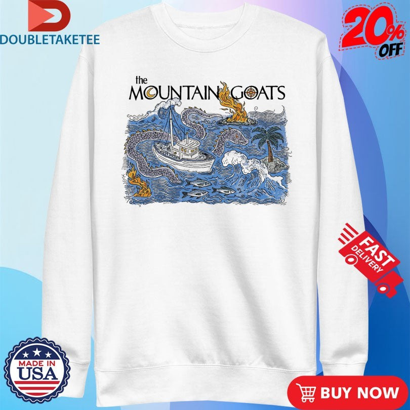 Official The Mountain Goats Fishing Boat Shirts