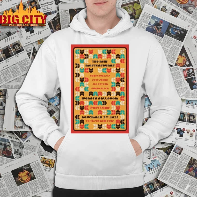 The New Mastersounds Portland, OR 2025 Poster shirt