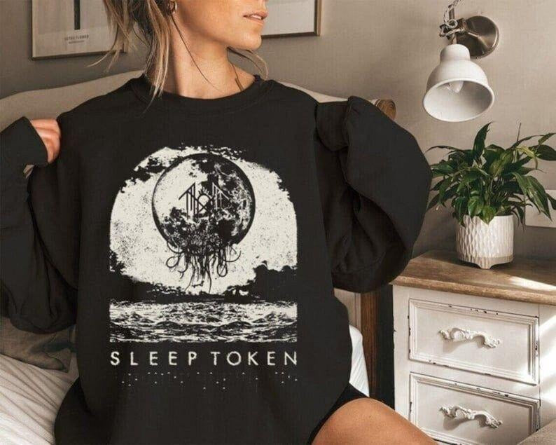 The Night Does Not Belong to God Sweatshirt, SleepToken Band Tribute