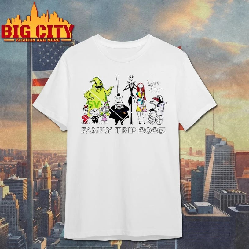 The Nightmare Before Christmas Family Trip 2025 shirt