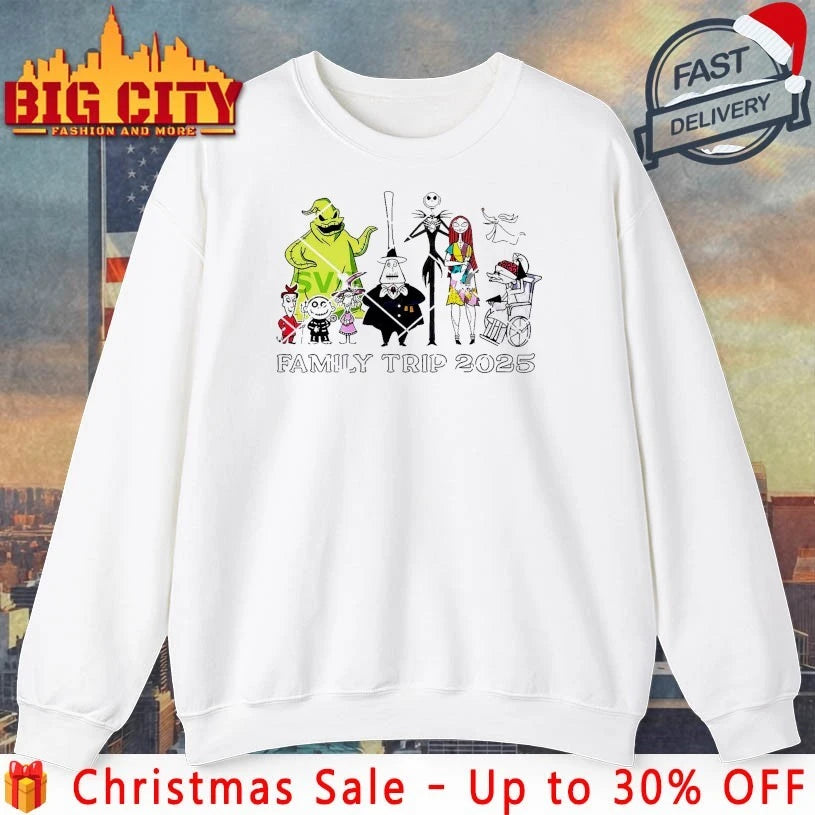 The Nightmare Before Christmas Family Trip 2025 shirt