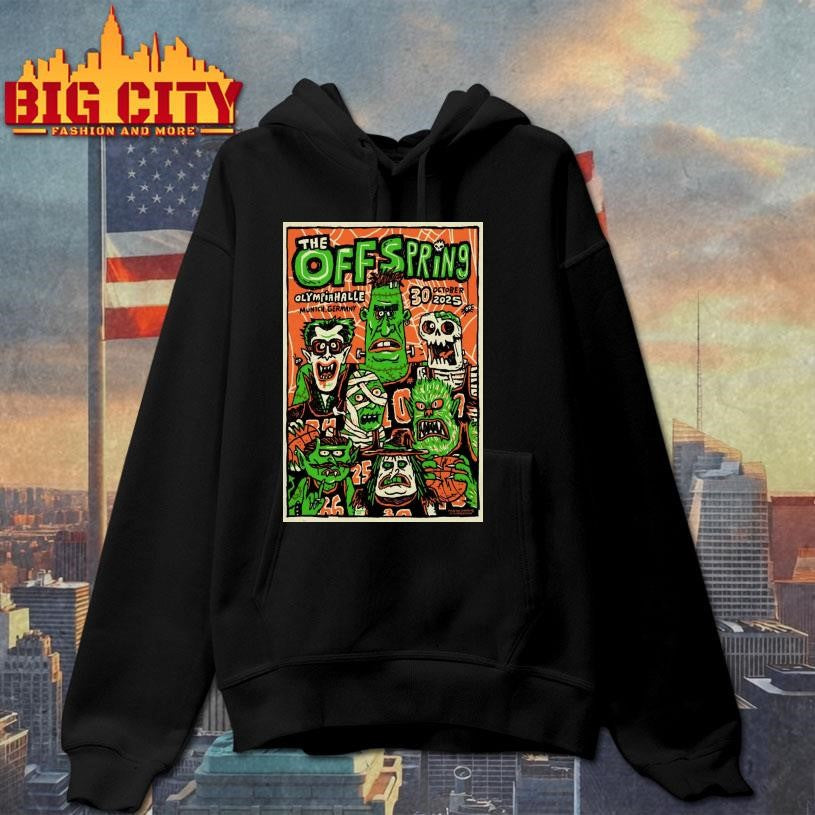 The OffSpring Munich Oct 30 2025 Show Poster Shirt