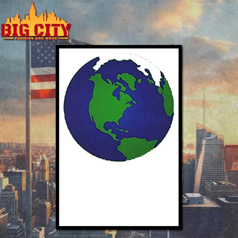 The Office Earth Globe shirt