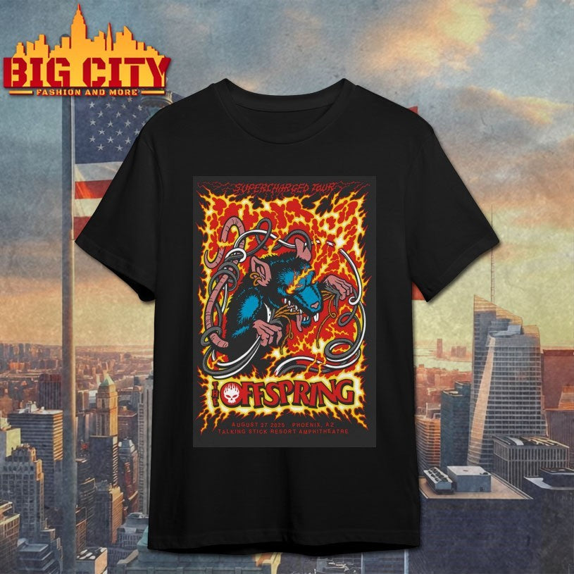 The Offspring August 27 2025 Talking Stick Resort Amphitheatre In Phoenix AZ Poster Shirt
