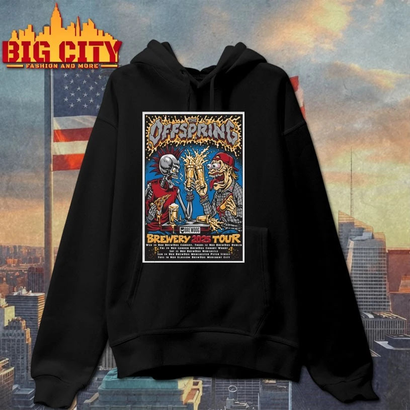 The Offspring Brewery Tour 2025 Poster shirt