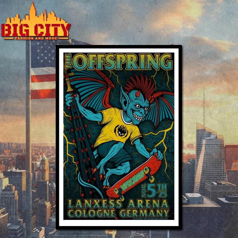The Offspring Cologne Event On Nov 5 2025 Poster Shirt