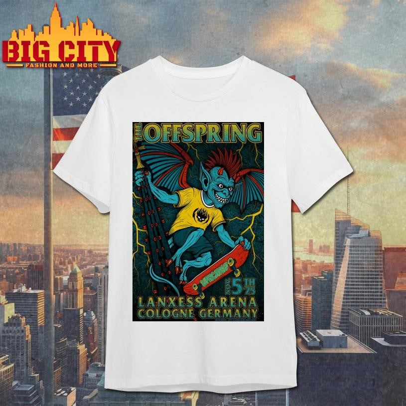 The Offspring Cologne Event On Nov 5 2025 Poster Shirt