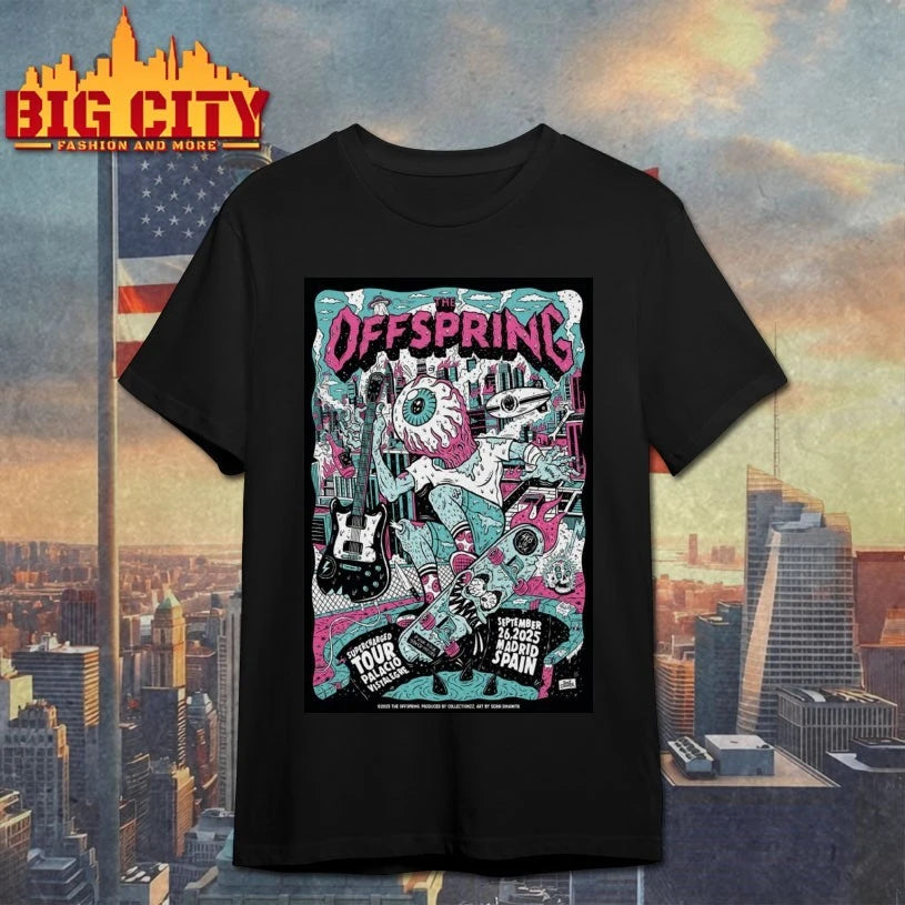 The Offspring European Tour Poster Shirts