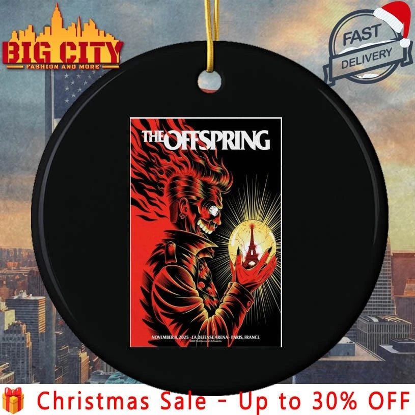 The Offspring La Defense Arena Nov 8 2025 Poster shirt
