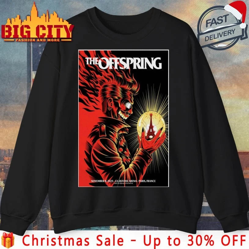 The Offspring La Defense Arena Nov 8 2025 Poster shirt