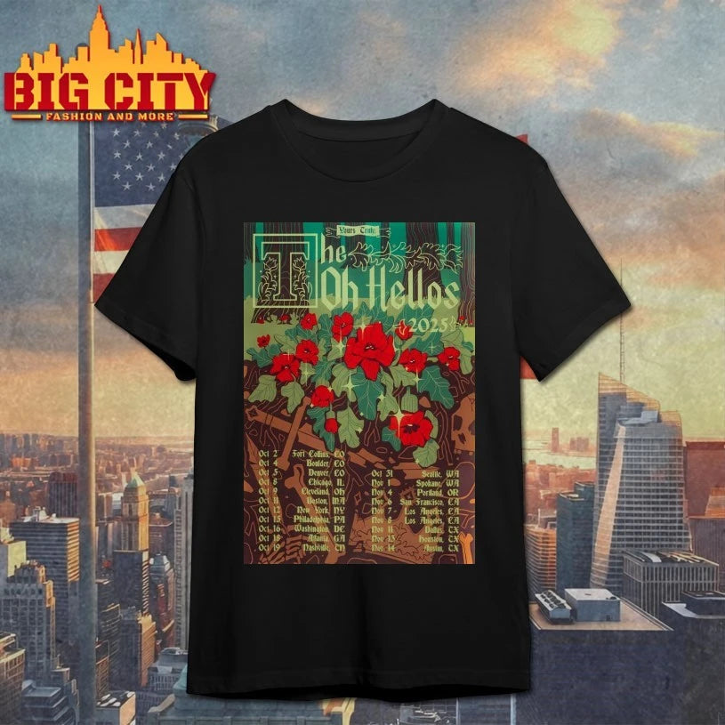 The Oh Hellos 2025 Fall Tour Poster shirts