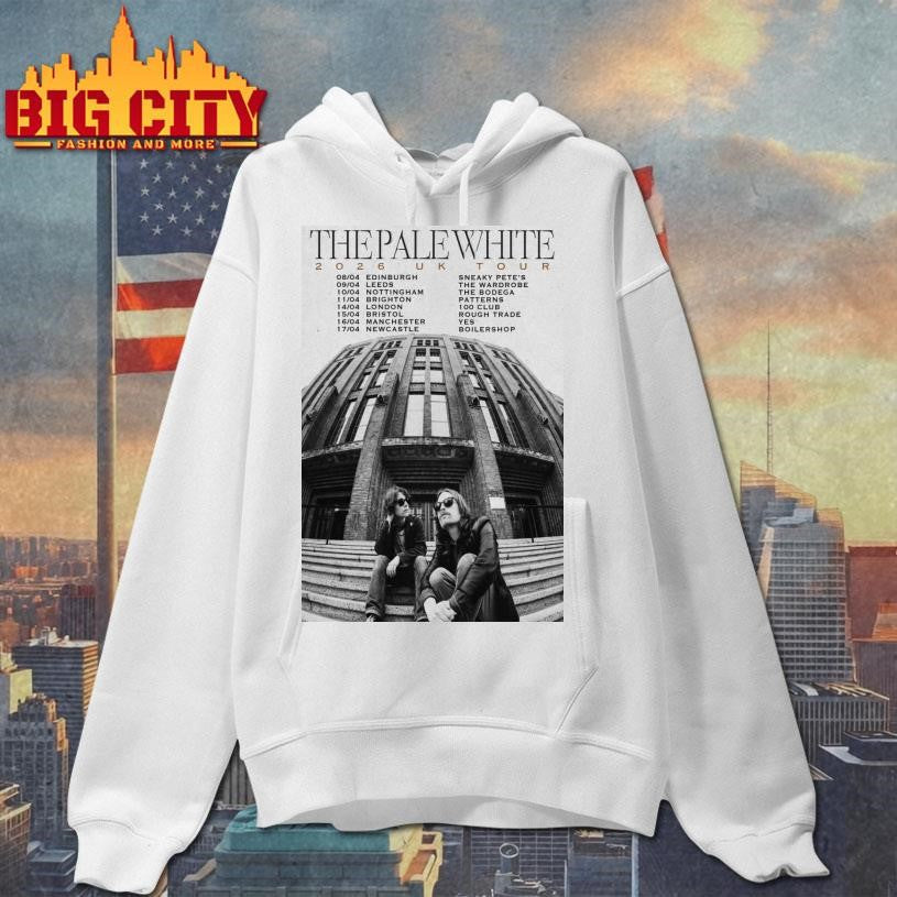 The Pale White 2026 UK Tour Poster Shirt