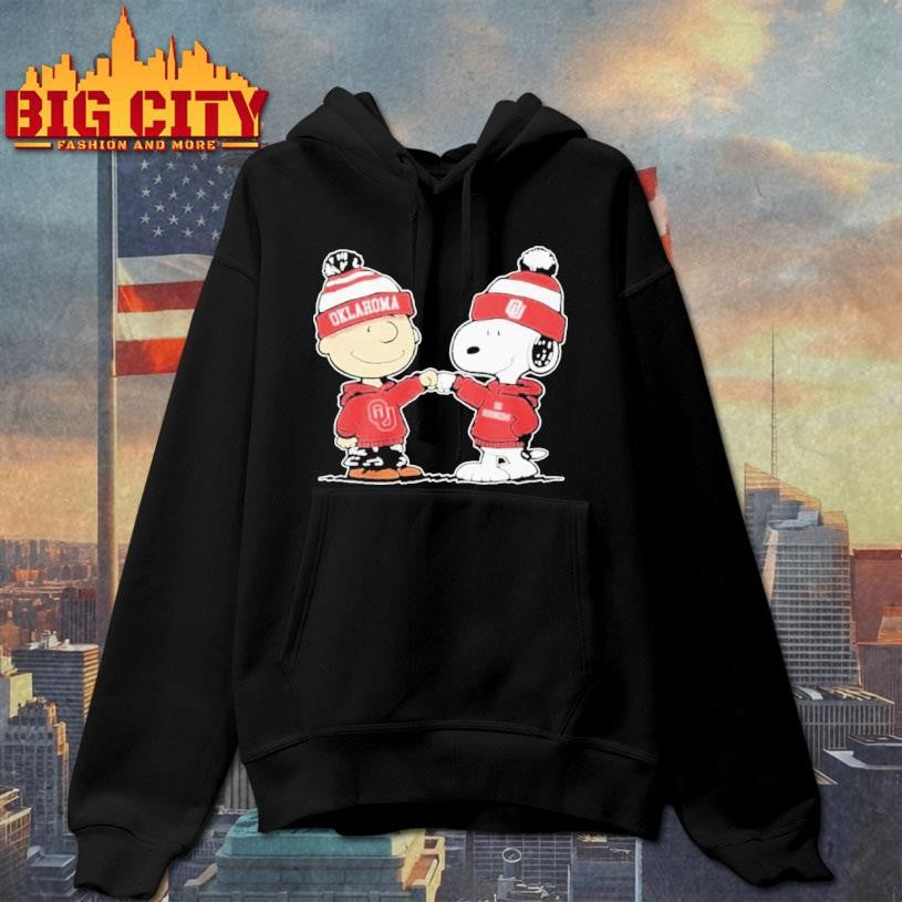 The Peanuts Fist Bump Oklahoma Sooners Shirt