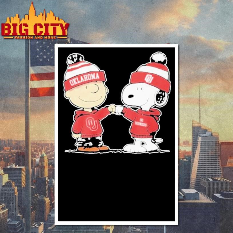 The Peanuts Fist Bump Oklahoma Sooners Shirt