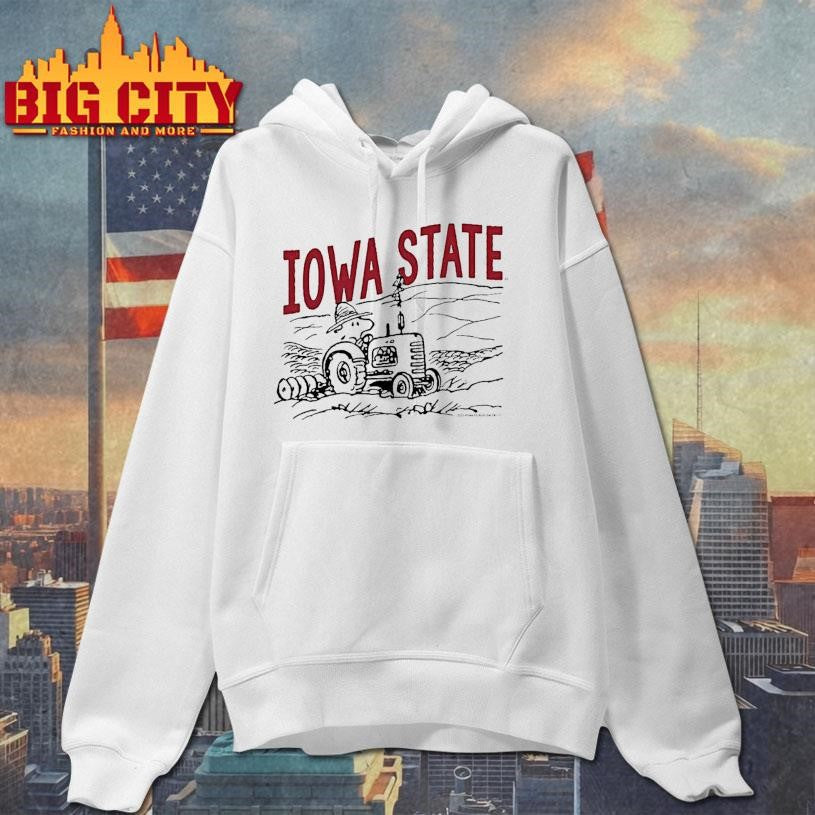 The Peanuts X Iowa State Woodstock Farmer Shirt