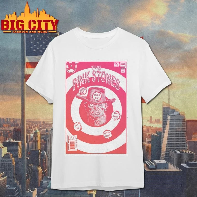 The Pink Stones Tour Saxon Pub Austin 2025 Poster Shirt