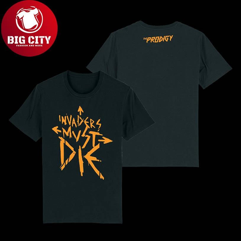 The Prodigy Invaders Must Die Logo Two Sided Shirt